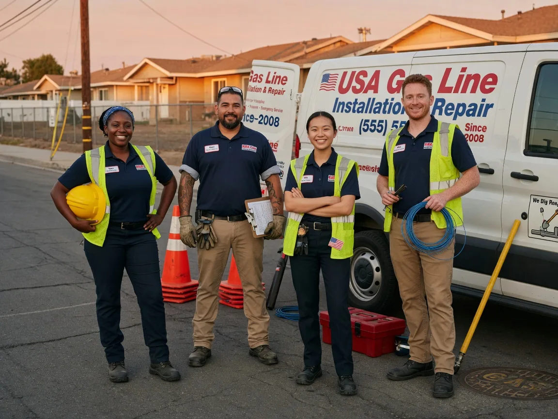 Gas Line Installation company in Trinity, NC